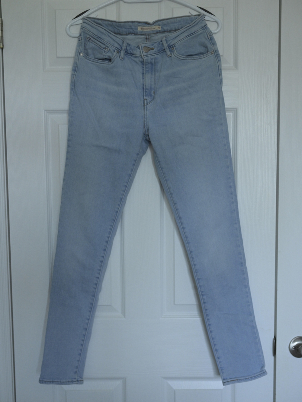 Levi's Light Blue Skinny Jeans